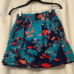 EUC Lilly Pulitzer Cissy Skirt Reef Me Up